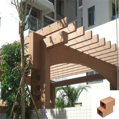 ξύλινο Patio 2.9M OakAnti σύνθετο υλικό περγκολών διάβρωσης WPC για την πέργκολα