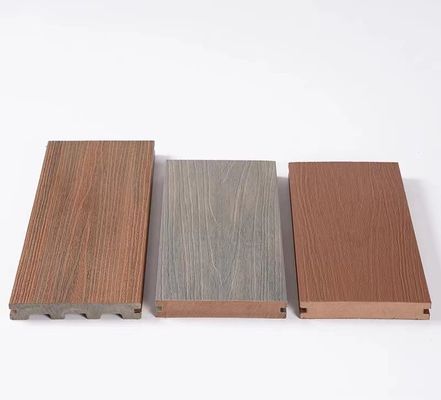 140 X 25mm υγρασία - αντι UV πλαστικά ξύλινα σύνθετα φύλλα πινάκων απόδειξης WPC Decking