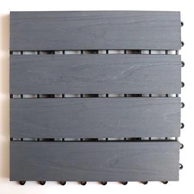 HDPE WPC ενδασφαλίζοντας κεραμίδια γεφυρών Diy που δαπεδώνουν Wpc ξύλινο πλαστικό σύνθετο Decking